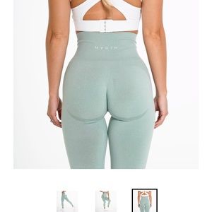 NVGTN | Sage Green Contour Seamless Leggings